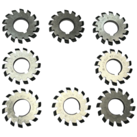 Spur gear milling cutter disc gear milling cutter pressure angle 20 degrees cylindrical gear M1 1.5 2 2.5 3 4 5 6 8 10