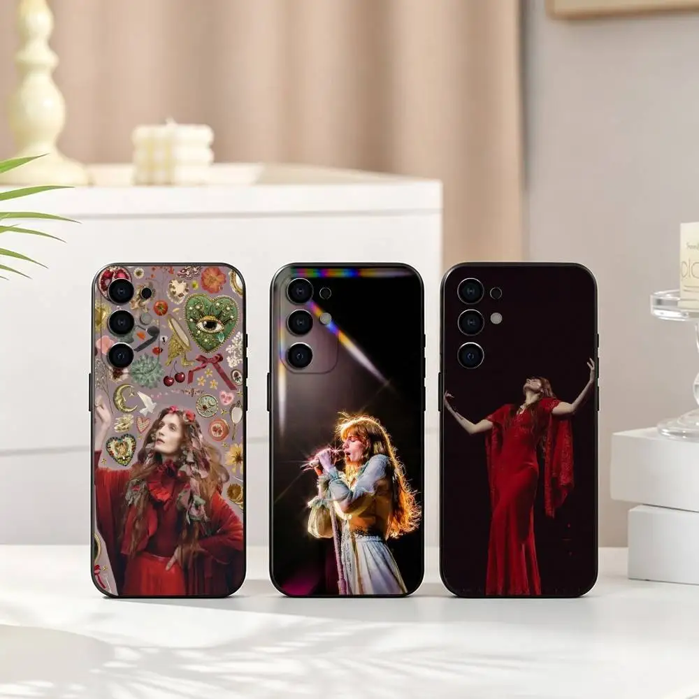 Florence The Machine Everybody Scream gift Phone Case Black Silicone Soft For Samsung S25,S24,S21,S22,S23,S30,Ultra,S20,Plus,Fe