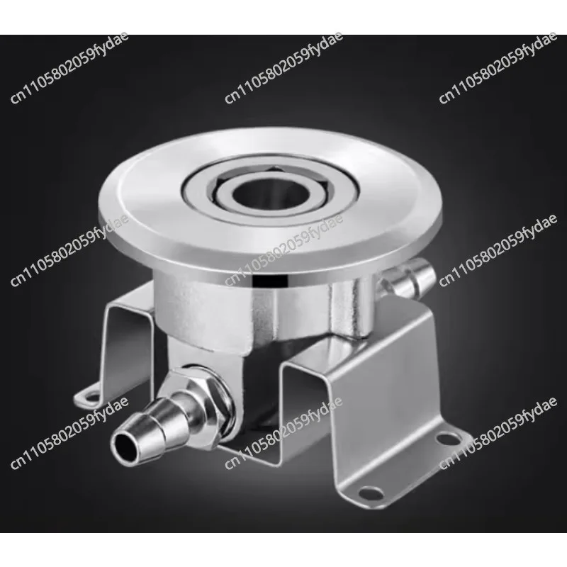 

Beer Keg Cleaning Adapter Stainless Steel Leakproof Strong Cleaning Effect Beer Keg Coupler Cleaning Accessory for Bar Home