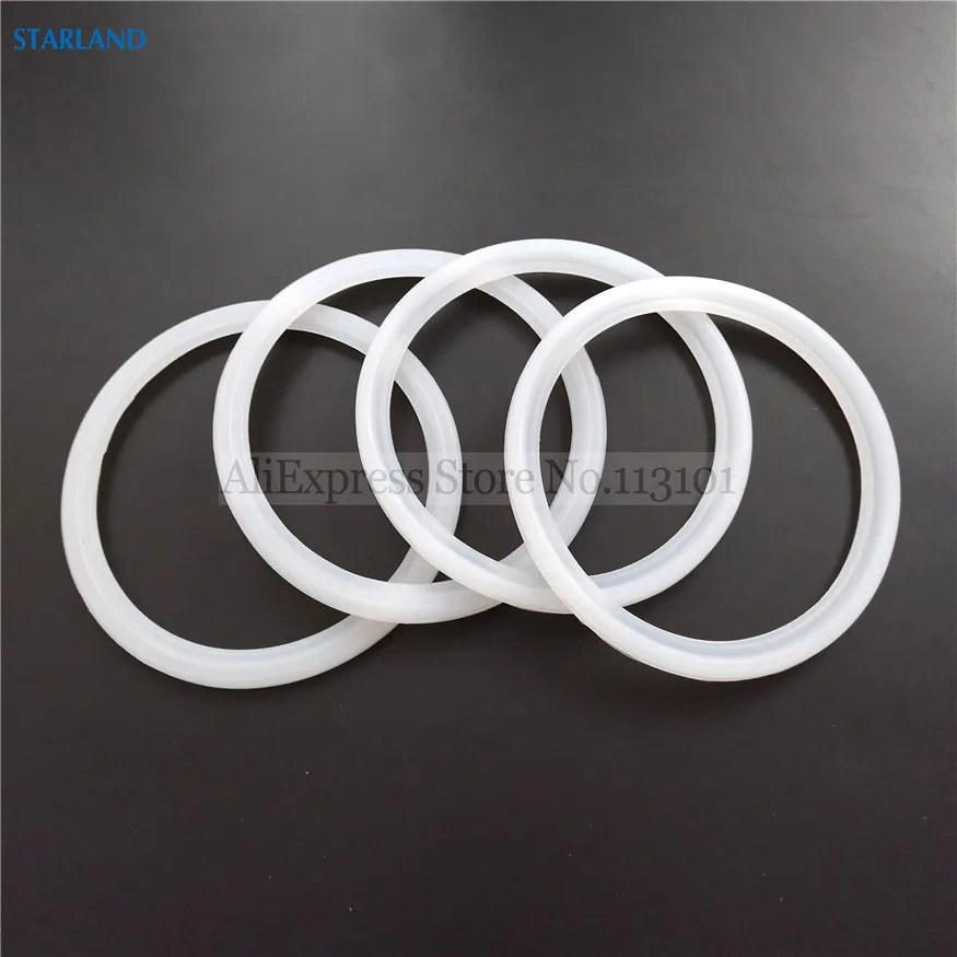 4 Pieces Big Silicone Sealing Rings Combo Fittings YKF Ice Cream Makers Soft Serve Machines New Spare Parts Replacements 105mm