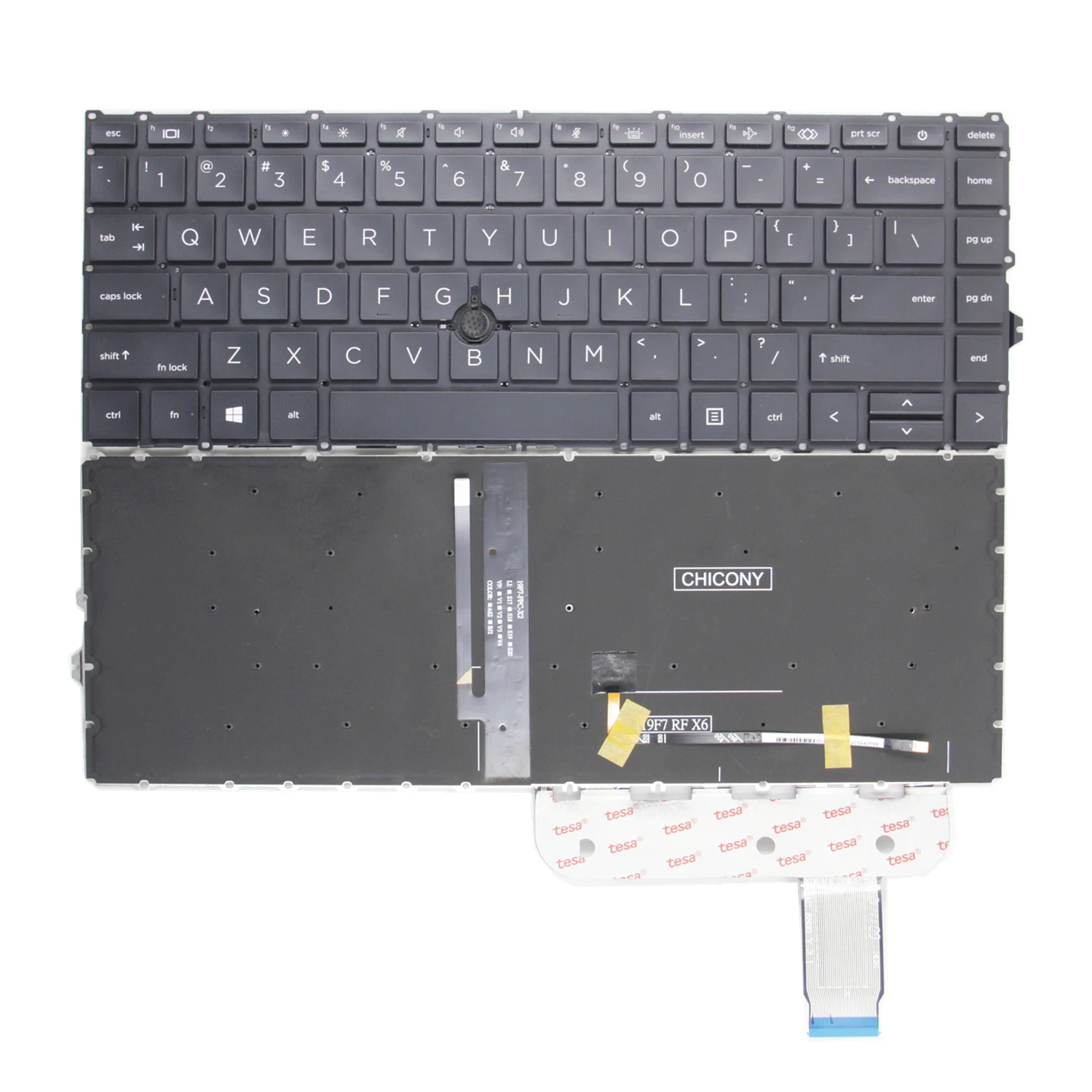 

100%NEW US Keyboard For HP Elitebook 840 G7 840 G8 845 G7 845 G8 840 Aero G8 English Laptop Keyboard With Pointer Black Backlit