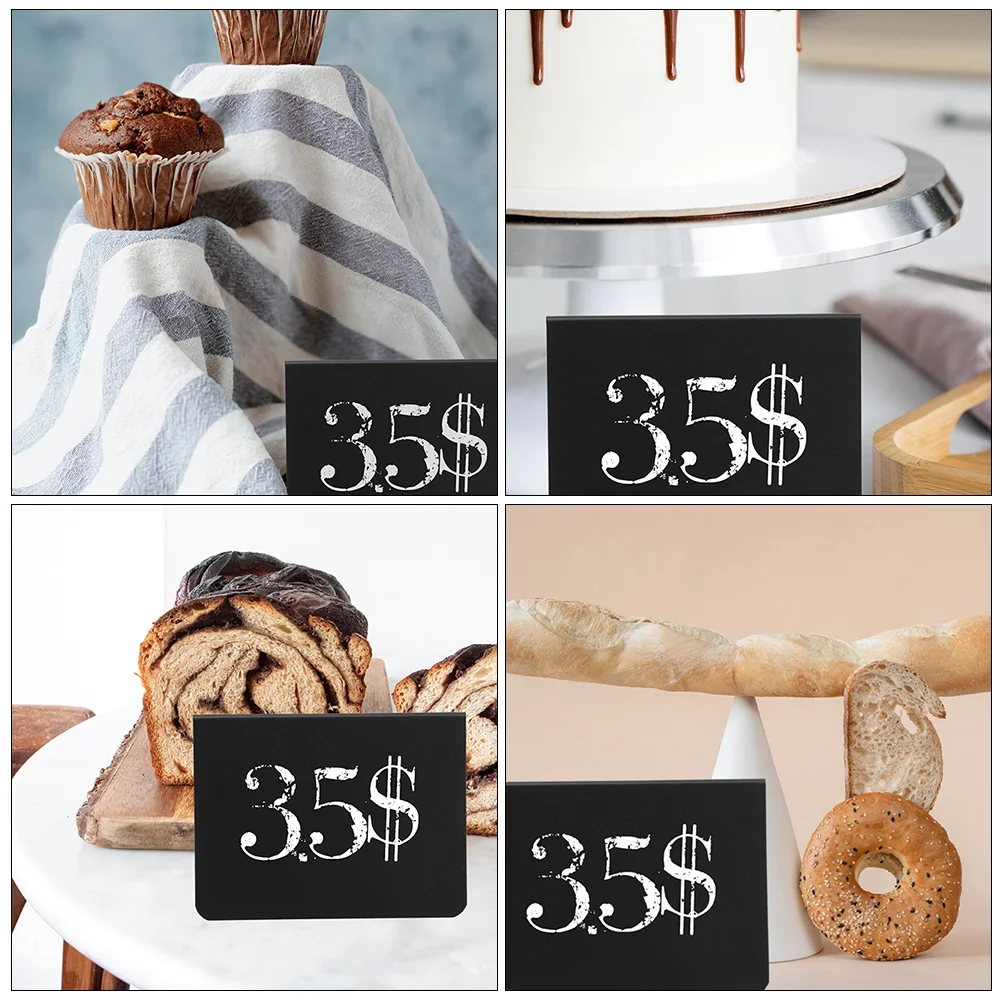 

Menu Card Erasable Message Board Desktop Chalk Small Chalkboard Signs for Restaurant The
