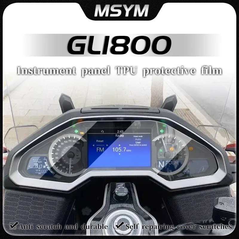

For HONDA Gold Wing 1800 GL1800 F6C Goldwing GL 1800 gold gl1800 Motorcycle Speedometer Scratch Cluster Screen Film Protector ﻿