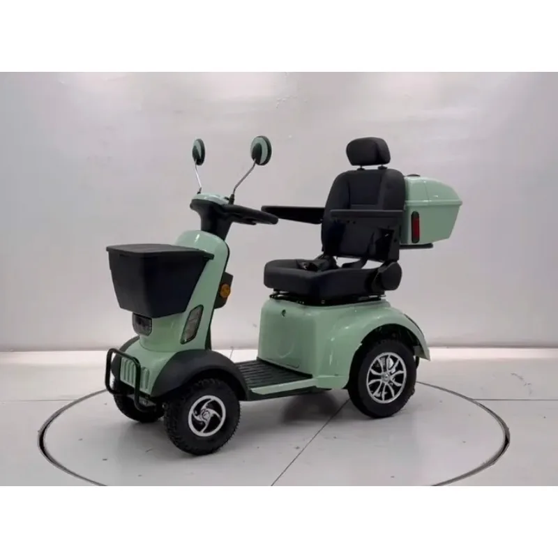 

Лидер продаж с фабрики, горячая распродажа, модель Rabbit-Pro для взрослых, грузовик с электродвигателем, 4-колесный китайский мопед, скутер 500 Вт, 18 км/ч, мобильность Elect