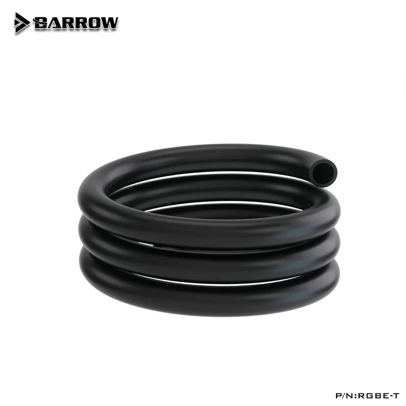 Barrow Pro Server Water Cooling Pipe EPDM Hose 9.8*15.9mm 3/8'' Thick Thermostability Corrosion Anti-Aging RGBE-T