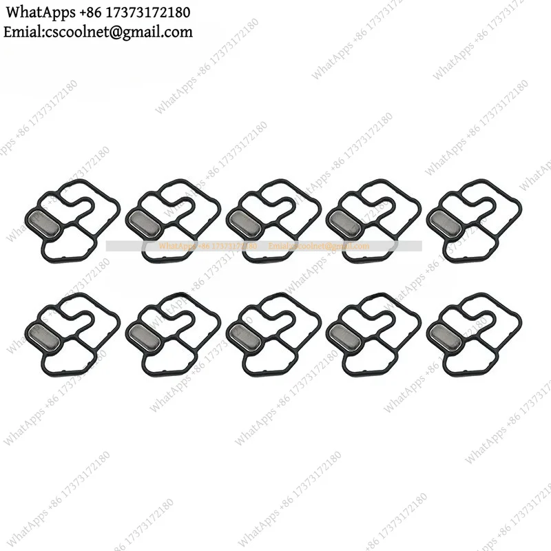 k3 10 Pcs Engine VVT Variable Valve Timing Solenoid Filter Gasket Set 15825-RBJ-005 15825RBJ005 for ILX Civic Insight