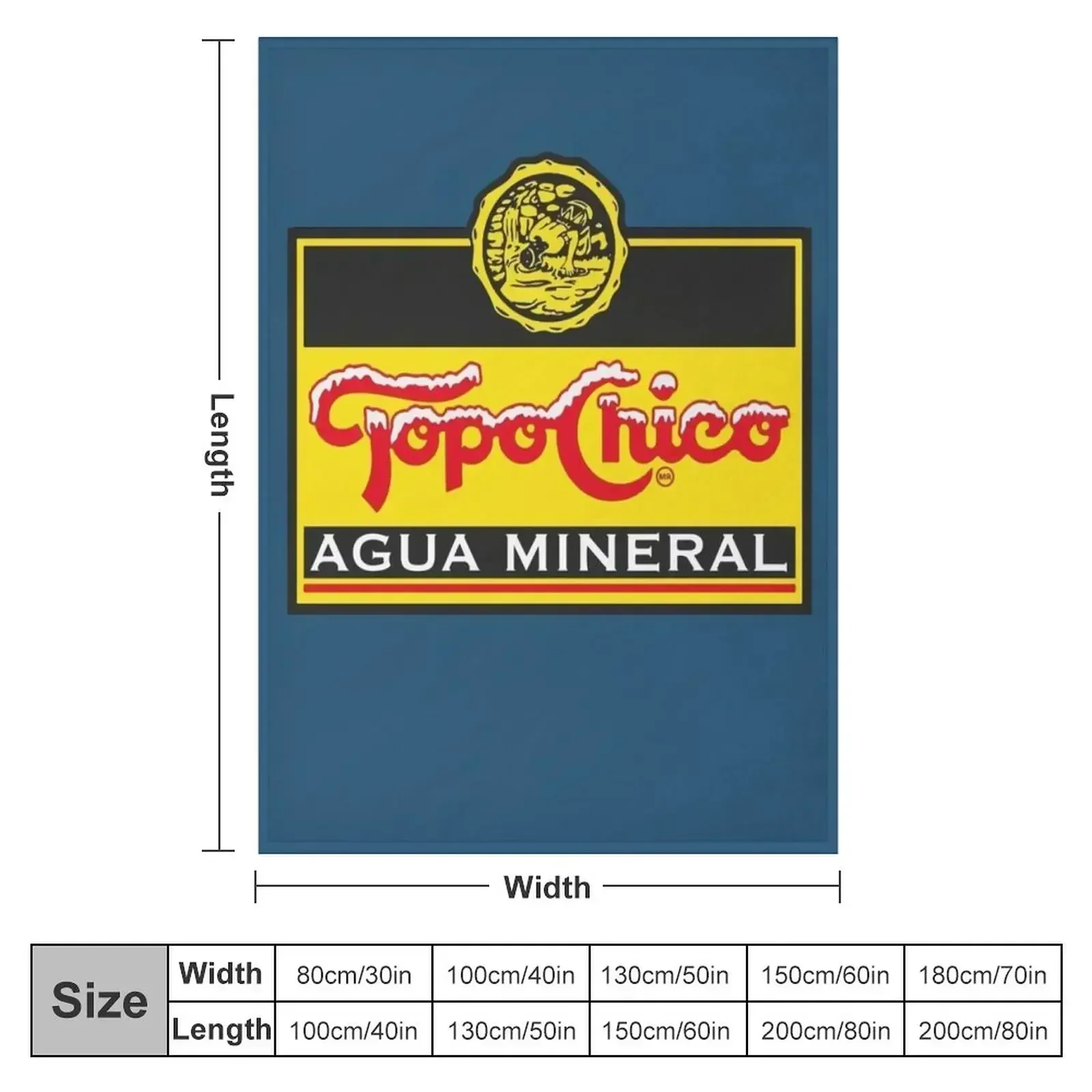 Topo Chico Topo 75 Throw Blanket Moving Designers cosplay anime Giant Sofa Sleeping Bag Plush Blankets