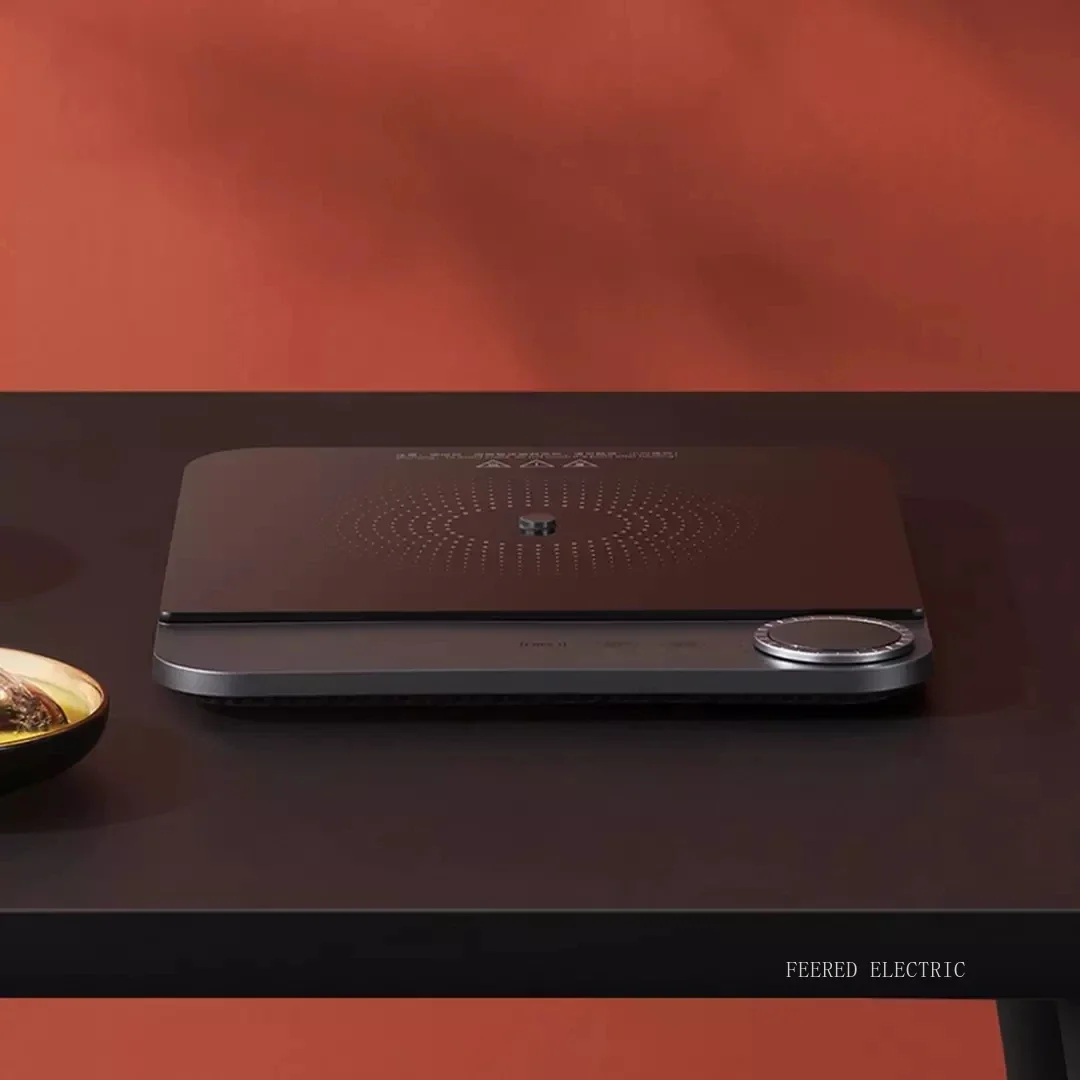 Ultra-thin Induction Cooker Black Slim Body 99 Stops of Firepower Adjustment NFC Flash for Mijia APP