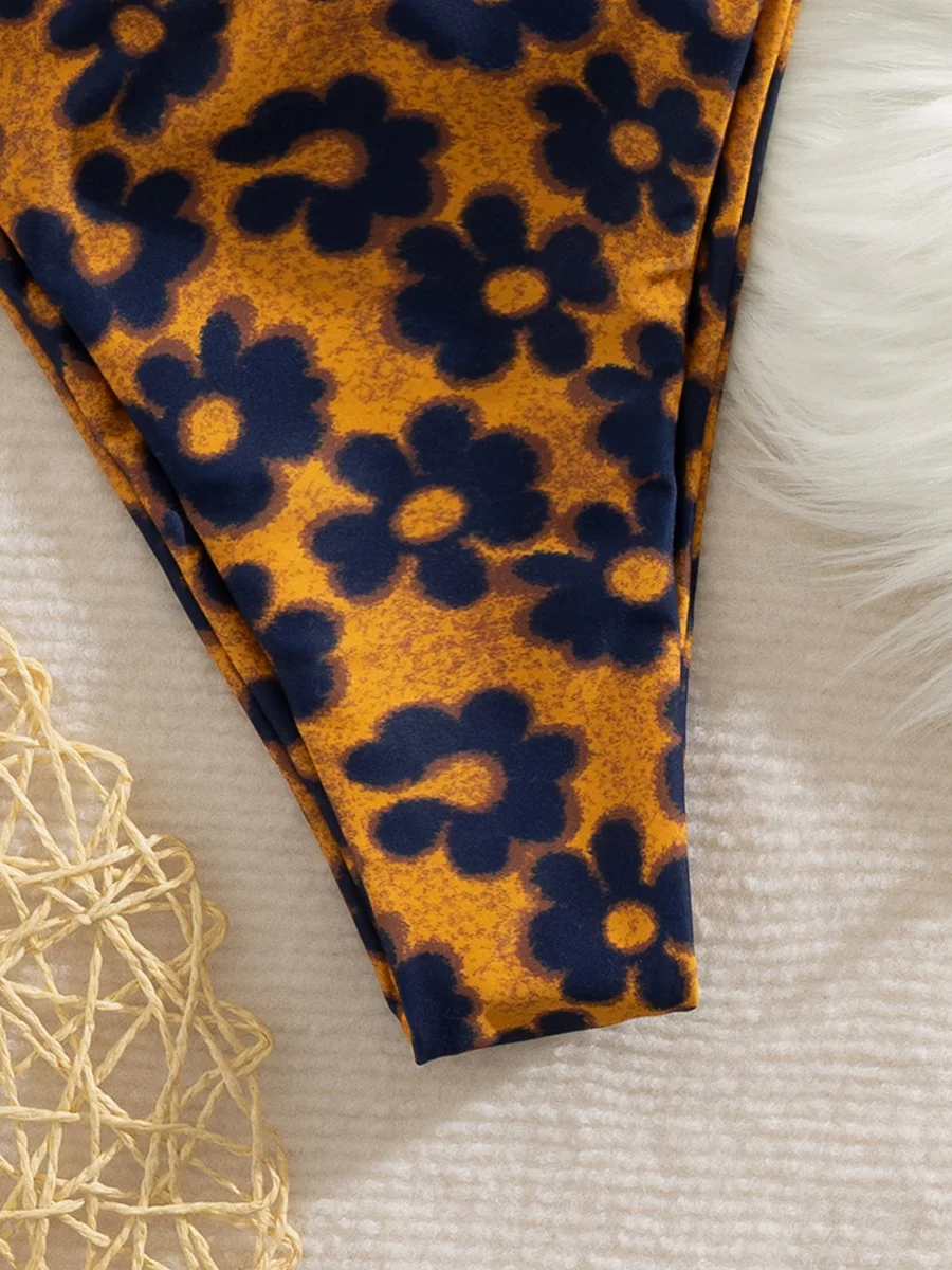 Mrico Bikini Sexy Badpak Vrouwen Badmode 2023 Nieuwe Braziliaanse Biquini Push Up Badpak Vrouwelijke Hoge Been Badpak Beachwear