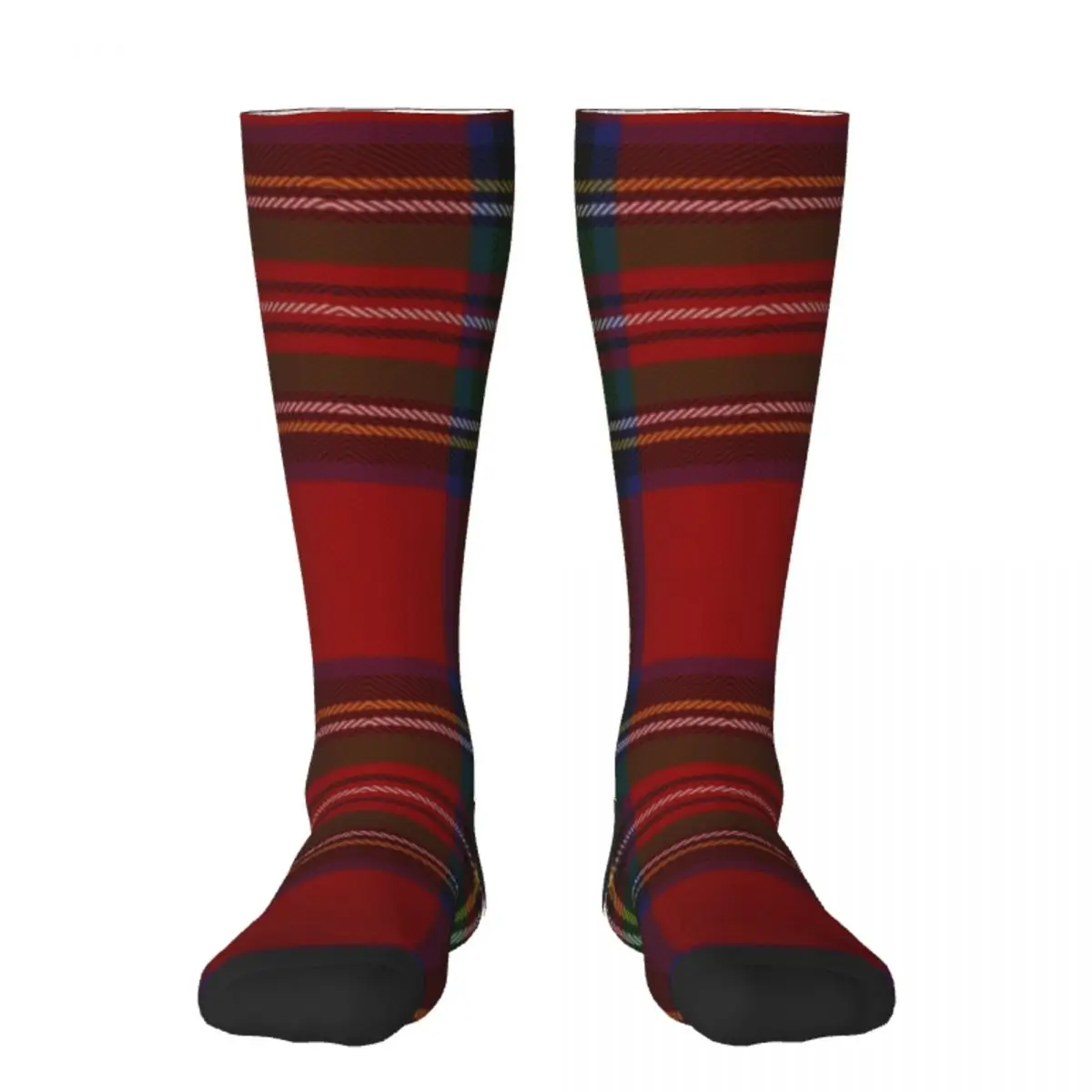 Royal Stewart Red Tartan Socks hockey funny sock Men Socks Luxury Brand Women's