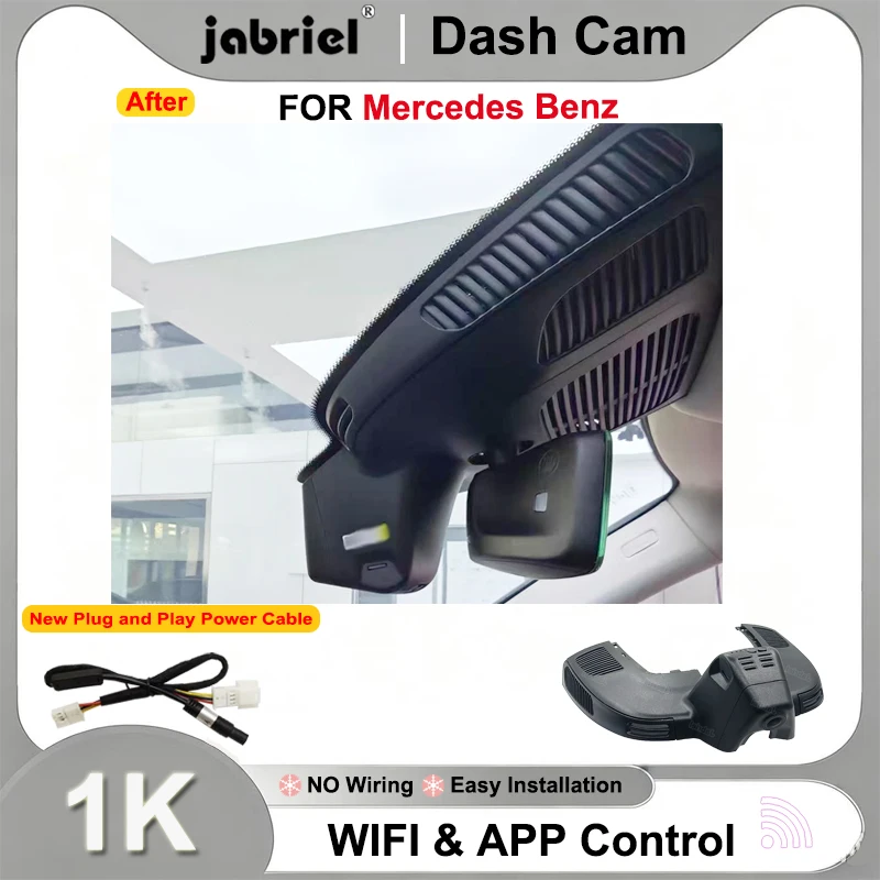 Cámara para Coche HD 1K 1080P Wifi para Mercedes Benz GLE w167 c292 para Mercedes Benz GLS x166 GLE 350 400 450 500 43 53 63 2019 2020 2021