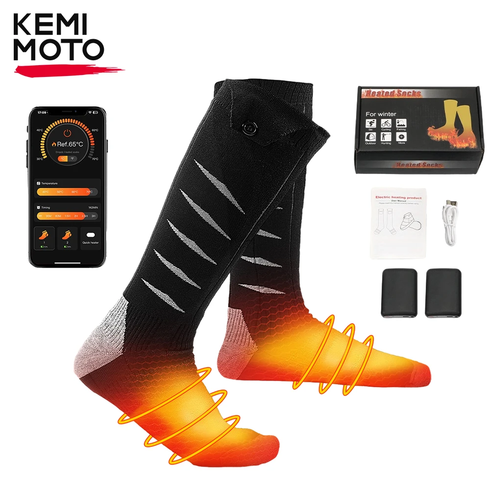 

Зимние носки с подогревом и батарейками CE для мужчин и женщин, толстые мягкие чулки с электрическим подогревом для улицы, мотоцикла, лыжной рыбалки, верховой езды
