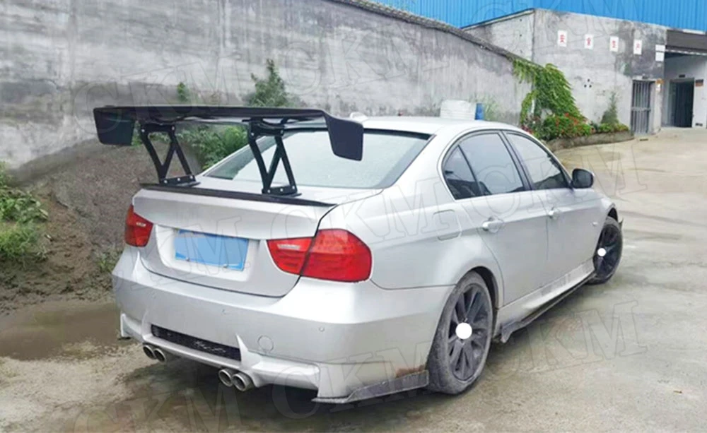 

Car Rear Splitters Add-on Side Aprons 2Pcs Universal Car Side Rear Bumper Lip Diffuser Splitter Wrap Diffuser Spoiler Canard