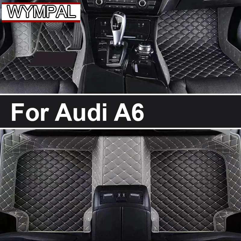 

Автомобильные коврики из искусственной кожи на заказ для Audi A6 Avant 4G5 4GD C7 A6 Allroad 4GH 4GJ 2007-2018 года Детали интерьера