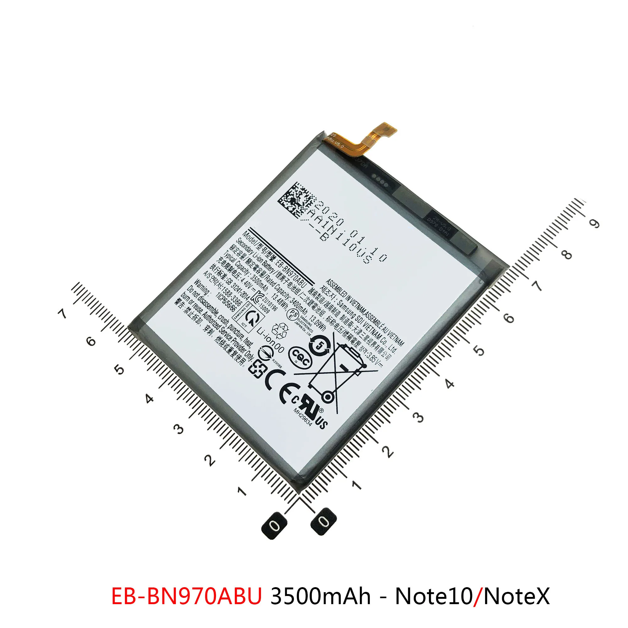 EB-BN970ABU Battery For Samsung Galaxy Note10 Note10+ Note10Plus Note10Lite Batteries BN972ABU BN770ABY Replacement Repair Parts