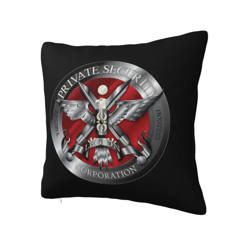 Legion Corporation Logo Nordic Throw Pillow Covers Cushions for Sofa