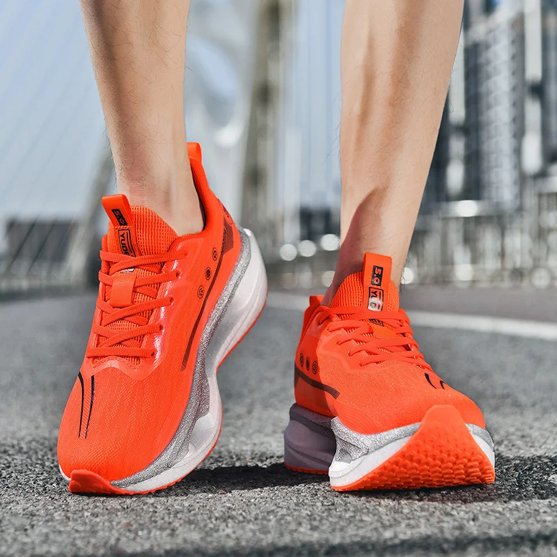 Zapatillas de deporte informales de lujo para hombre, zapatos transpirables para correr, mocasines de moda, tenis para hombre, zapatos cómodos para correr