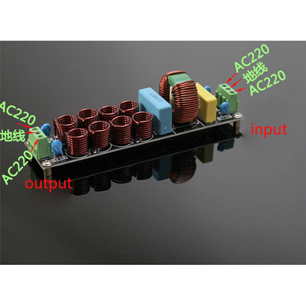 20A Power Filter Purifier EMI High Frequency and Current Filter Board Finished