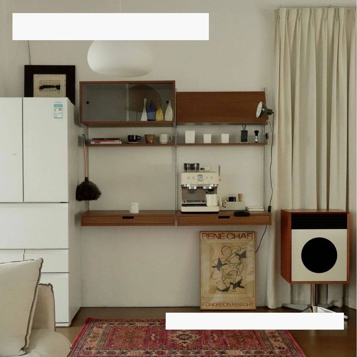 Track Bookshelf Wall Hanging Track Invisible Wall Shelf Suspension Module