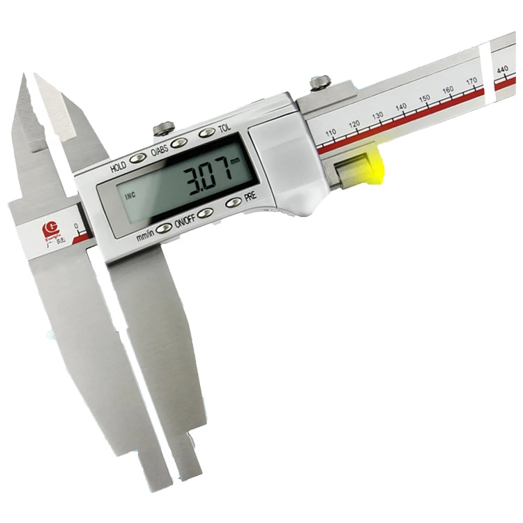 Double vise caliper with large LCD display Precision electronic calipers made in China Precision calipers for electronic