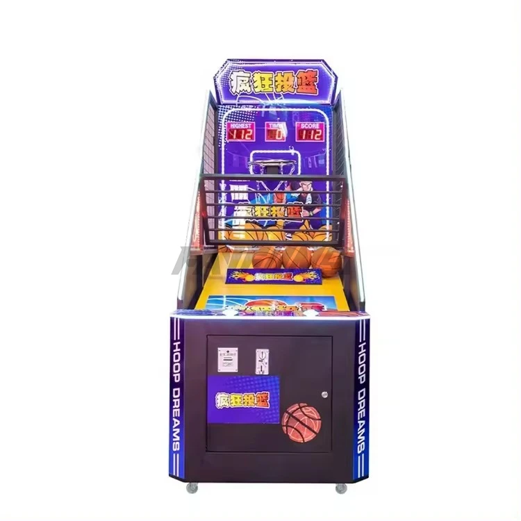 Indoor Coin Operated Basketball Shooting Machine High Quality Indoor Coin Operated Basketball Shooting Machine