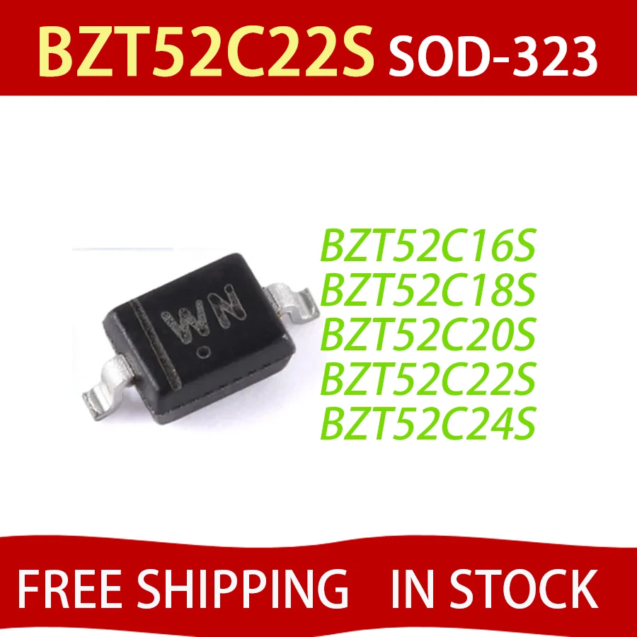 100PCS BZT52C16S 16…