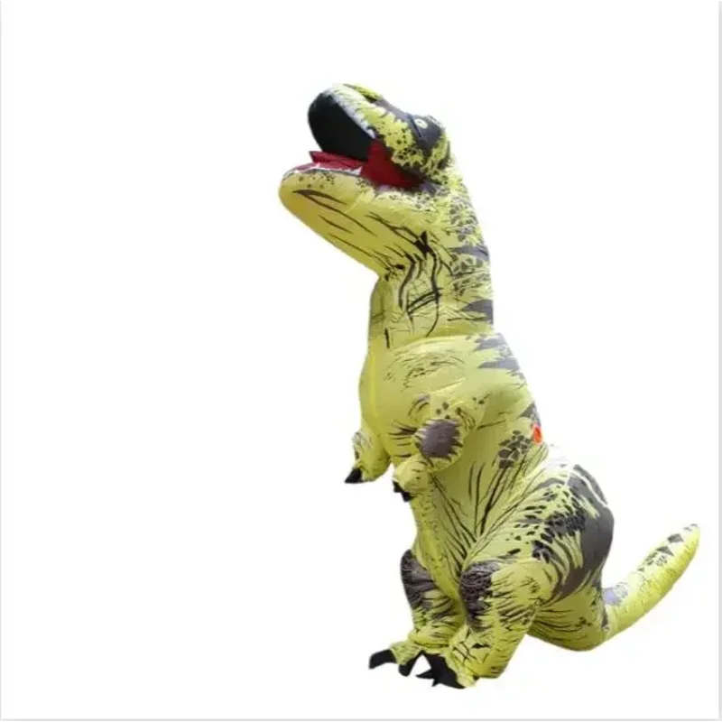 

Zizi 2025 надувные костюмы T-rex, костюм тираннозавра и динозавра для детей и взрослых, ролевая игра, необычная одежда для вечеринки-талисмана на Хэллоуин