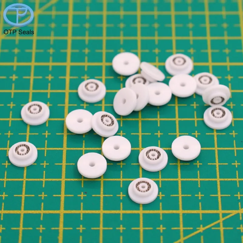 

Flange spring seal UHMWPE UPE seals modify ultra high molecular weight polyethylene V-spring Non-standard factory customized otp