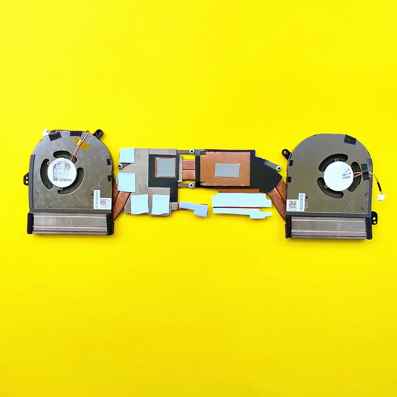 f  FOR DELL XPS 15 9500 P5550 Cooling Heat Pipe Fan 0442PH
