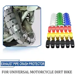 Motorcycle Exhaust Muffler Pipe Leg Protector Heat Shield Cover Heat resistant For Gas Gas dirt bike EC 2T EC 4T FSE FSR KX125