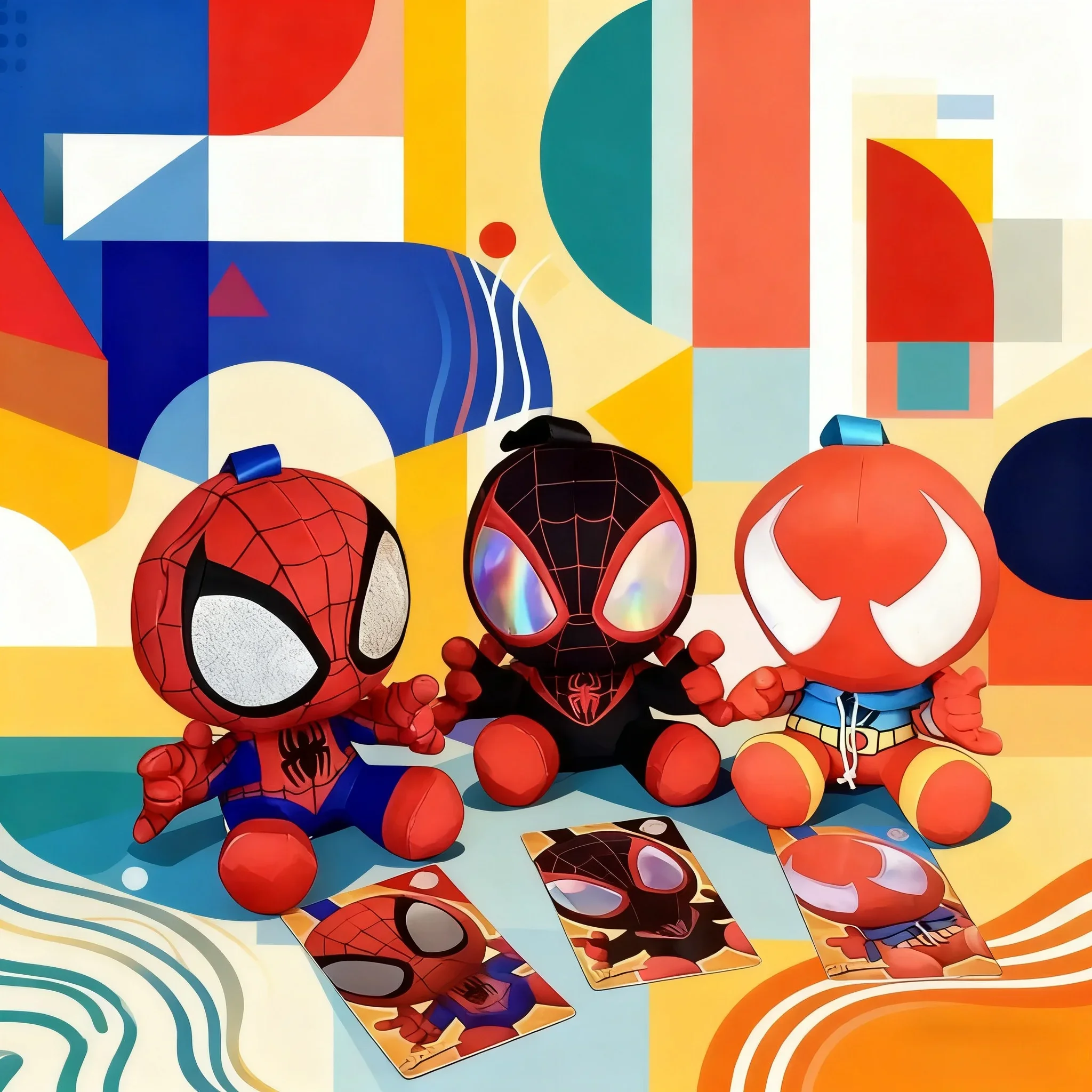 ألعاب ساخنة جديدة من Marvel Spider-Man صندوق أعمى Spider-Man and Venom شخصيات صغيرة لتزيين السيارة مجموعة هدايا ألعاب لطيفة