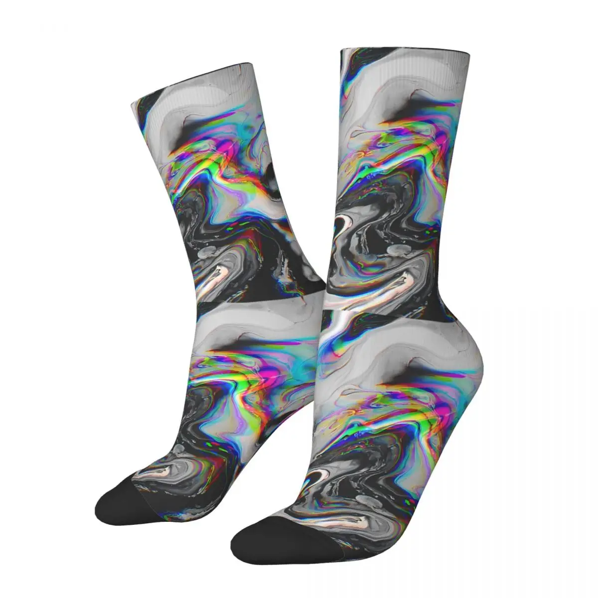 Psychedelic Spiritual World Sock Printed Man Polyester