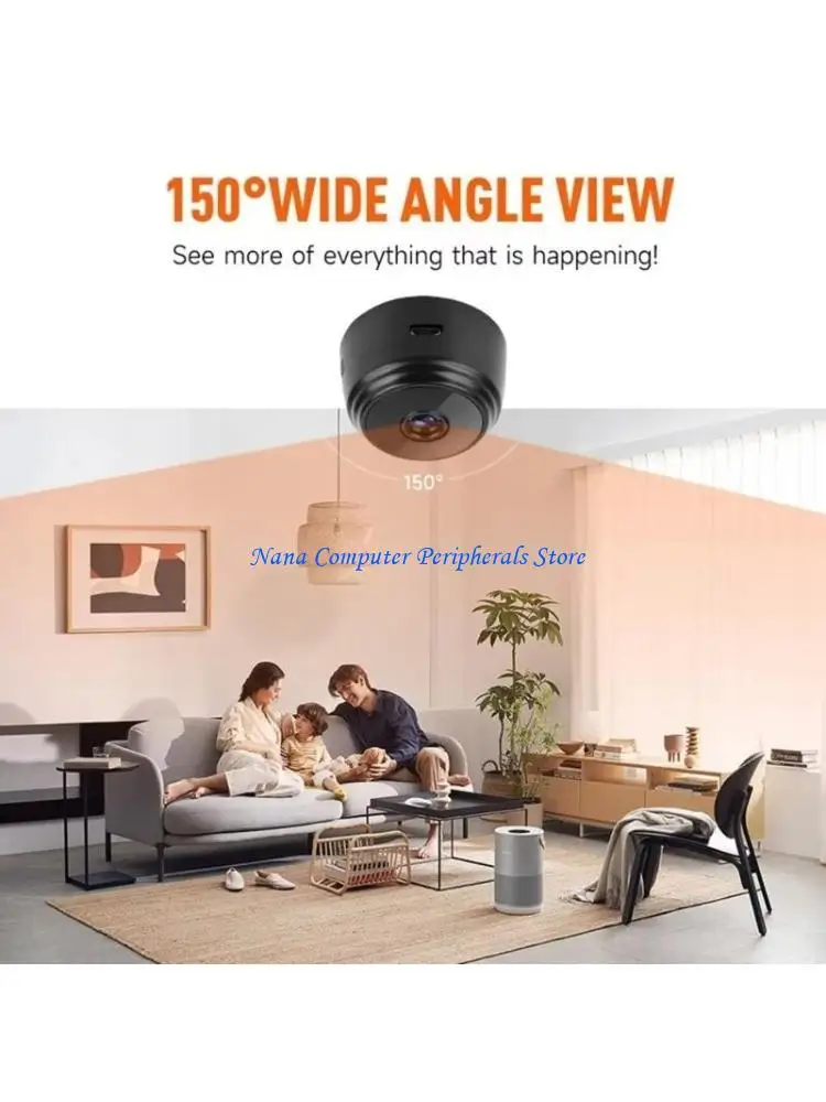 F68C 1080P Wifi Camera Indoor Camera for Security Pet Camera for Baby Monitors Motion