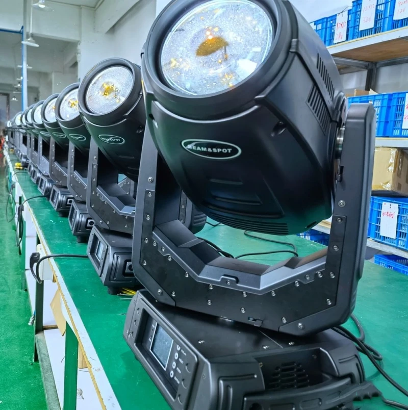 

2 pieces Professional 280W 10r 3 in 1 beam wash spot dmx moving head stage light dj disco