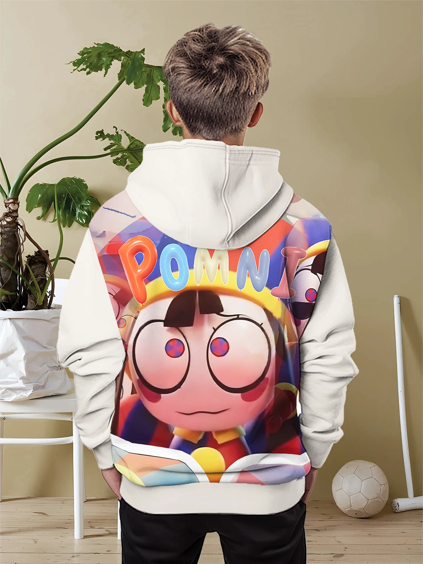 THE AMAZING DIGITAL CIRCUS 3D Print All Seasons Children Casual Sweatshirt Cool Pullover Tops Unisex Clothes Boy Girl Hoodies