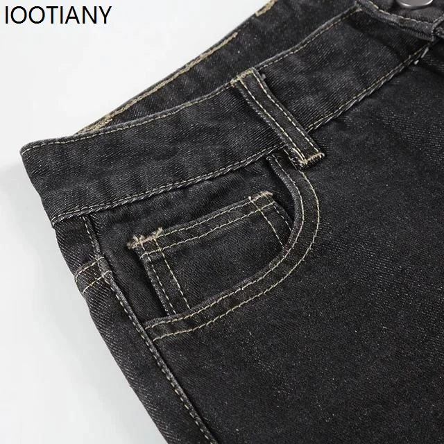 Fashion Floral Embroidered Jeans Vintage 2000s Low Rise Flared Jeans Womens Vintage Y2k Baggy Jeans High Street Basic Trousers