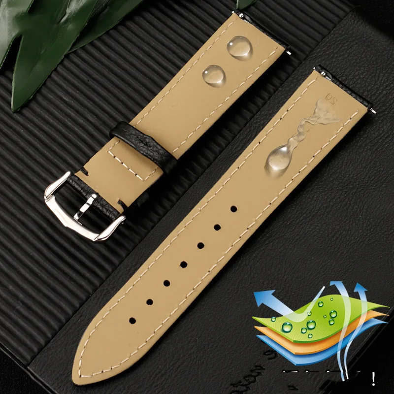 16 17 19 20 22 23 25mm For Cartier Tank London Genuine Leather Watch Strap Quick release WatchBand Folding Pin Buckle Men Women