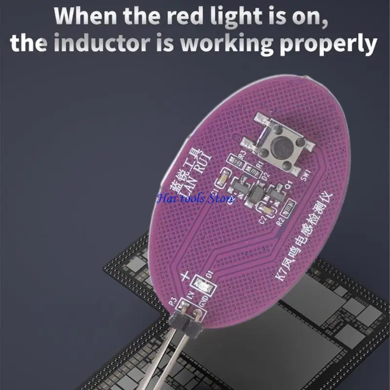 X37E Handheld Inductors Detectors For Electronics Repair Fast Fault Location Mobile Maintenance Tool With Visual Indicators