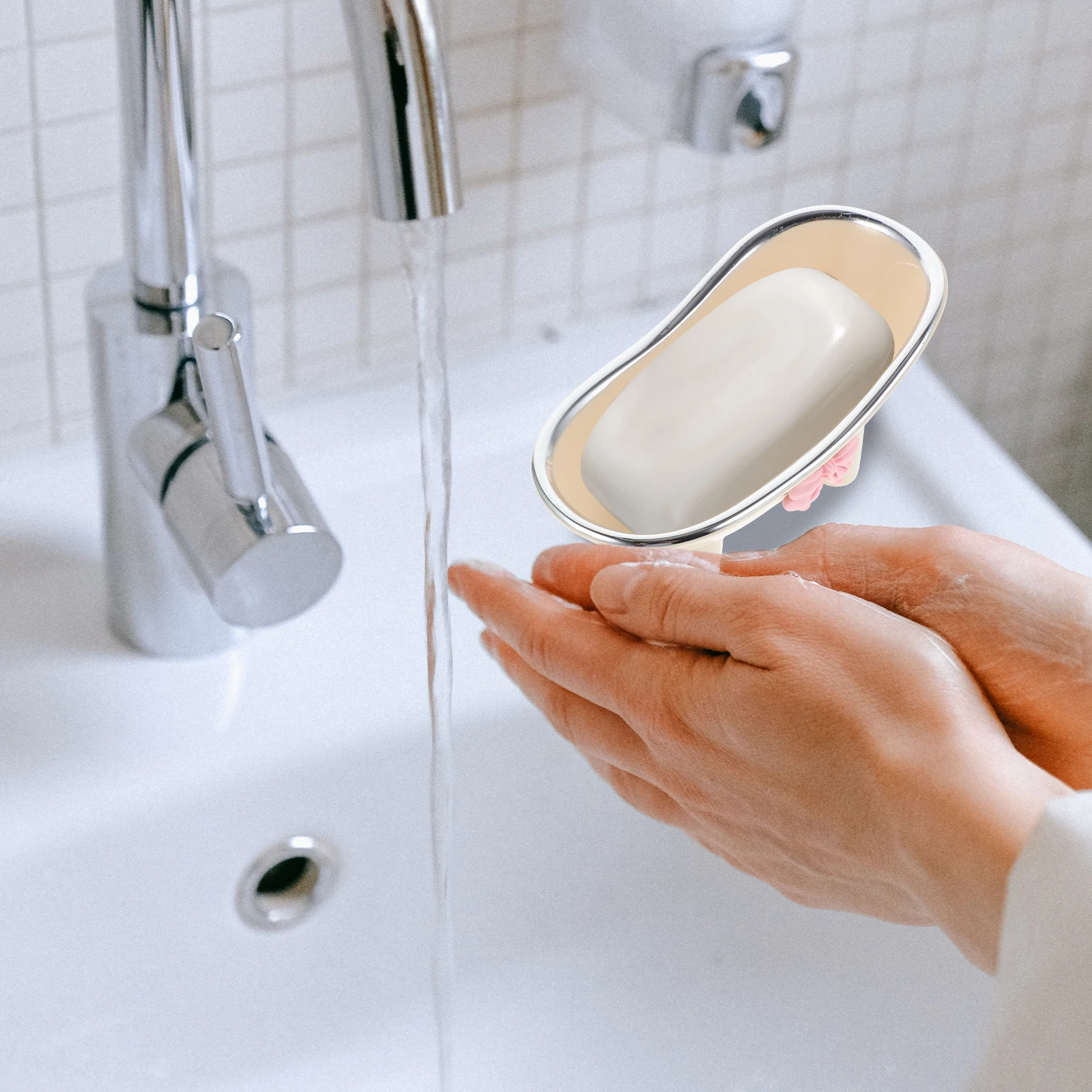

Bathtub Shape Soap Holder Small Compact Bar Soap Case Practical Long Lasting Use Shower Bathroom Tray Tray Bathroom Decor