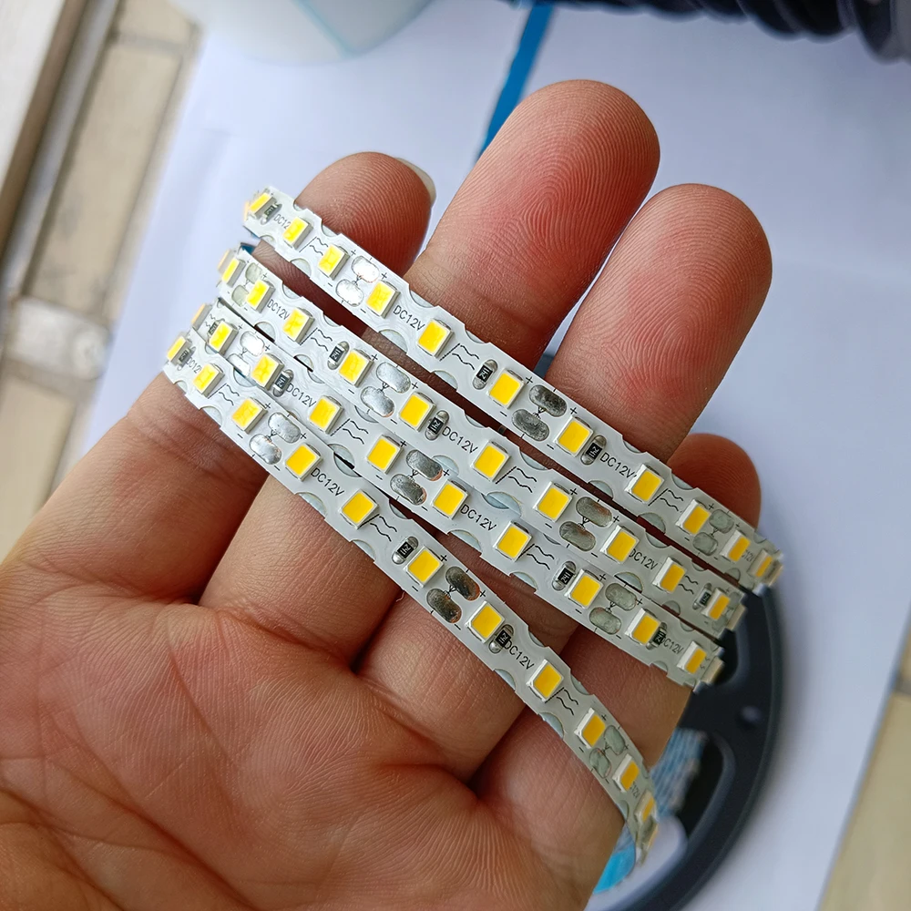 DC12V 2835 SMD S Shape LED Strip 6mm Width Bendable 120LED/m Flexible Foldable String Light DIY Neon Sign Letter 13Color 5m/10m