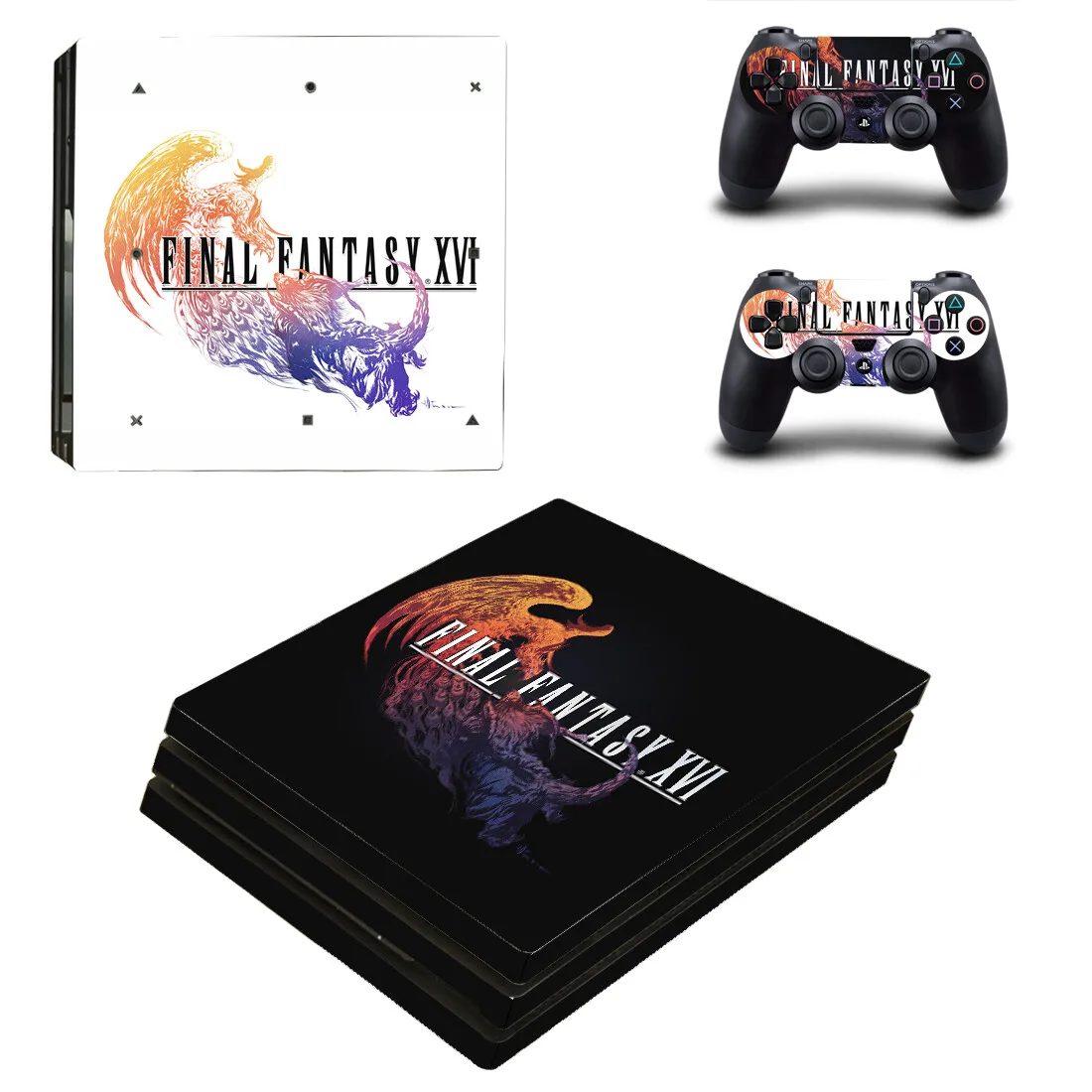 

Final Fantasy PS4 Pro Skin Sticker Decal Cover Protector For Console and Controller Skins Vinyl