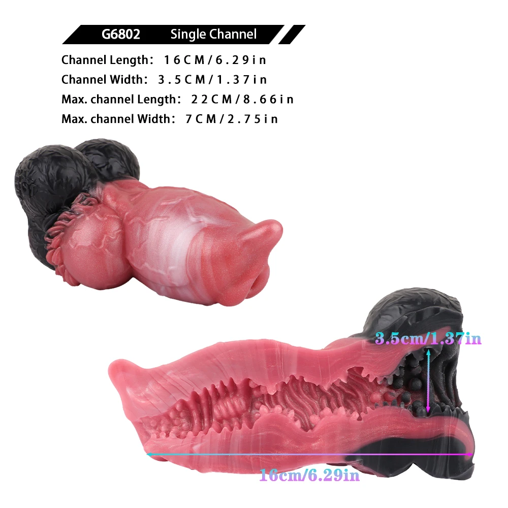 SHAZ Real Dog Dildo Sheath Penis Massage Animal Pocket Pussy Sucking Strocker Sex Toys For Men 오나홀 мастурбатор 18+ view 6