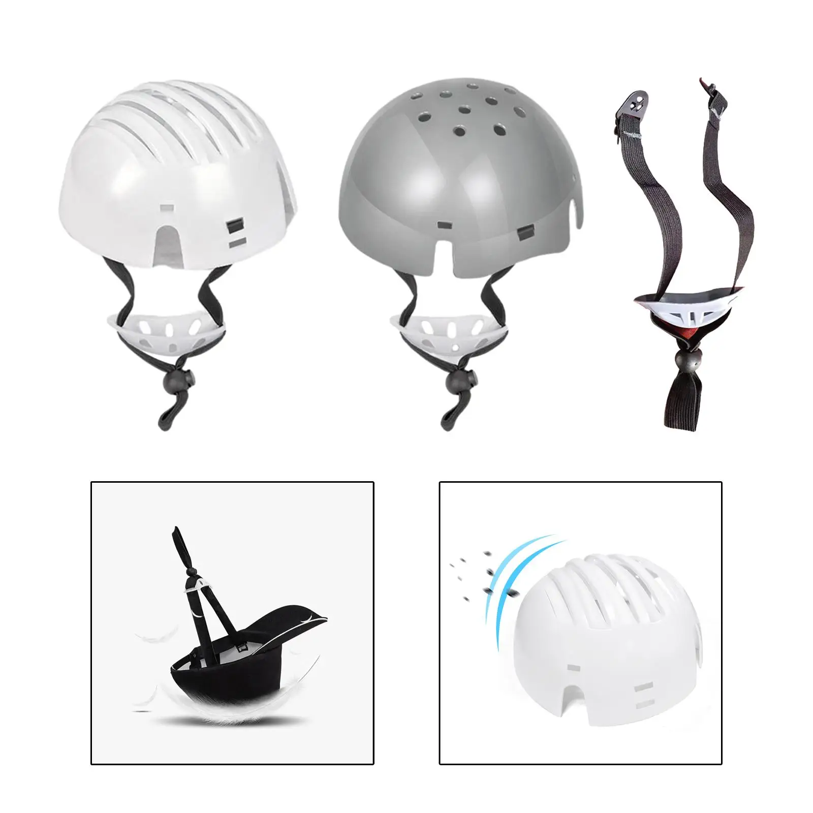 Baseball Bump Cap Insert, Shell De Chapéu Duro, Proteção De Cabeça, Bumpsproof Esportes Ao Ar Livre, Universal Baseball Hat Insere