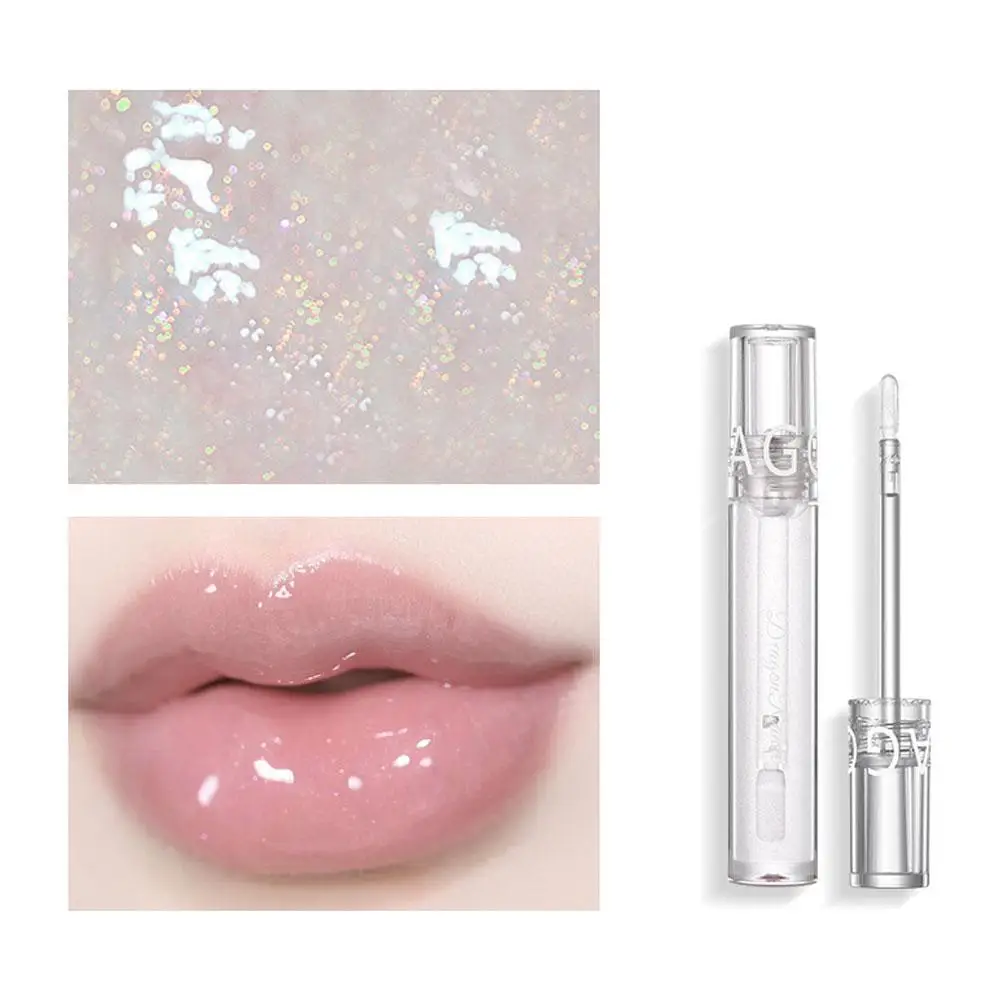 Mirror Water Gloss Lip Gloss Lipstick Lip Gloss Glass Lip Gloss Student Female Clear Toot Lip Gloss 5g Makeup