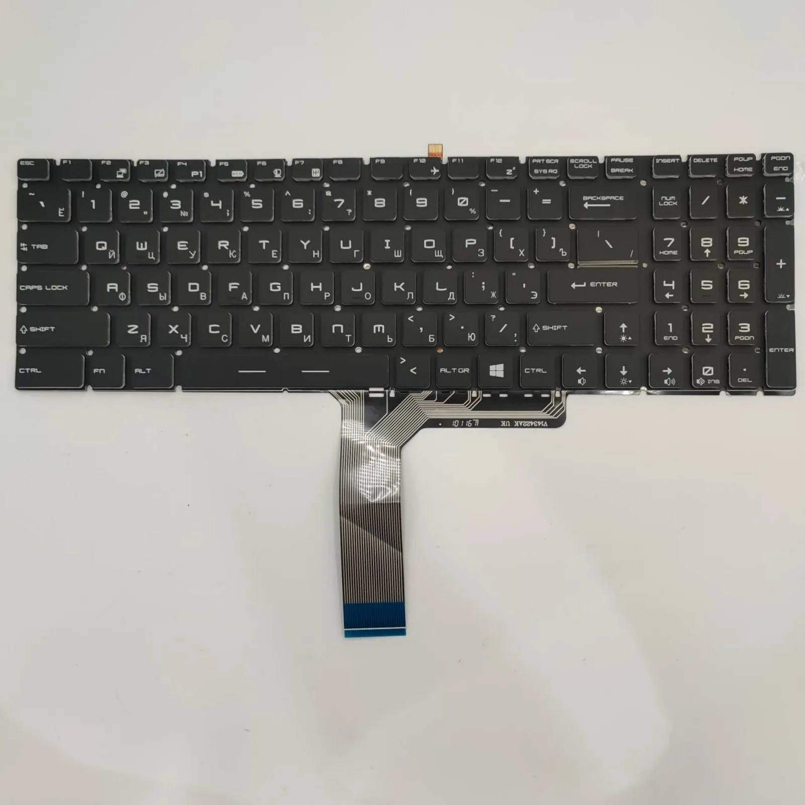 RU Layout for MSI GS60 GT72 GT73VR GS63VR GL62 GE62 GT62 WS60 MS-16JB Laptop Keyboard