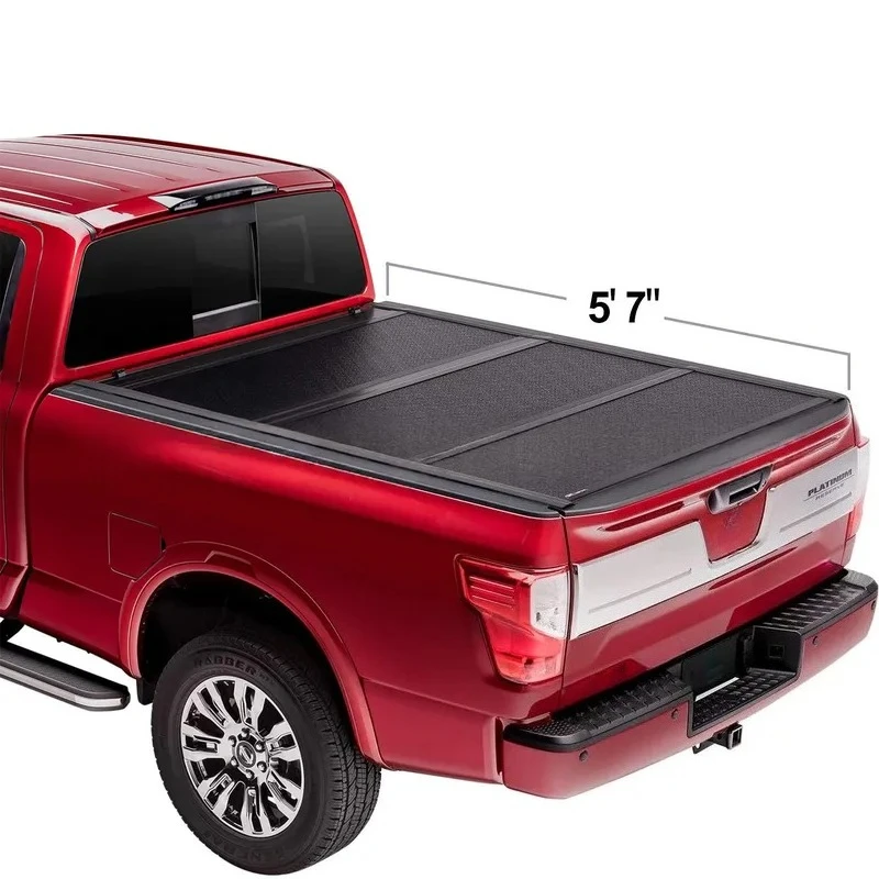 Soft Roll Up Truck Bed Cover for Dodge Dakota Double Cab Pickup Tailgate Tonneau Cover Waterproof Vinyl Soft Top