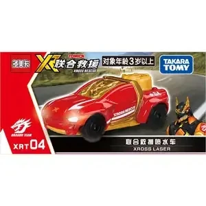 Tomy Tomica Alloy Diecast Fire Rescue Truck Xrt 10 Xross Rescue