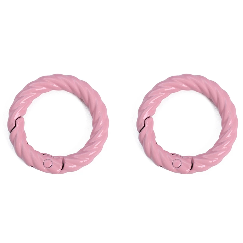 1/5pcs Round Lobster Clasp Keychain DIY Findings
