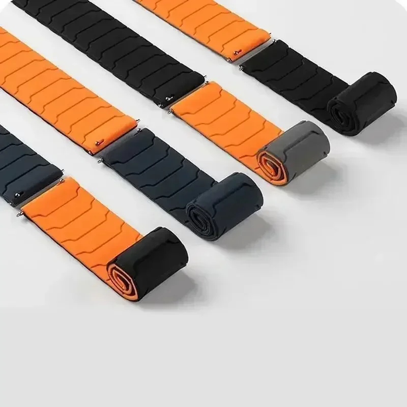 22mm Magnetisches Silikonarmband für Xiaomi Watch 5/S5 S4 S3 S2 S1 Pro Sportarmband für Xiaomi Watch 2Pro/Mi Color 2 Armband Correa – Detail 14