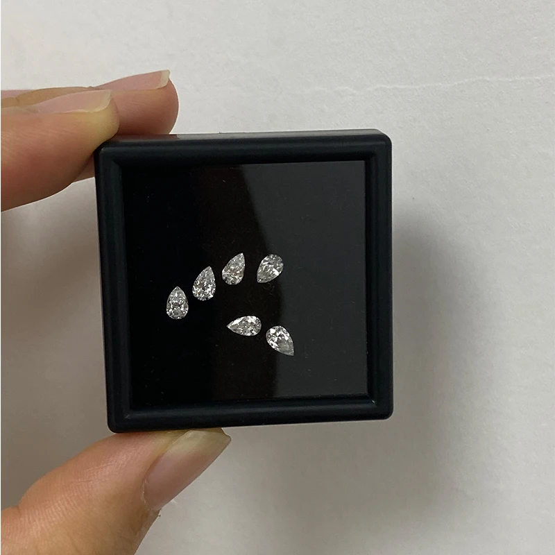 

Lab Grown Diamond Drop Cut EF VVS 2.84mm~3.26mm Loose Stones